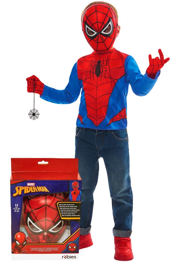 Product Image for Spiderman Udklædningssæt 4-6 år
