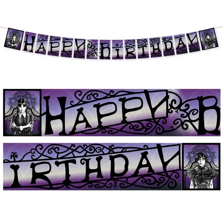 Product Image for Wednesday - Guirlande Happy Birthday