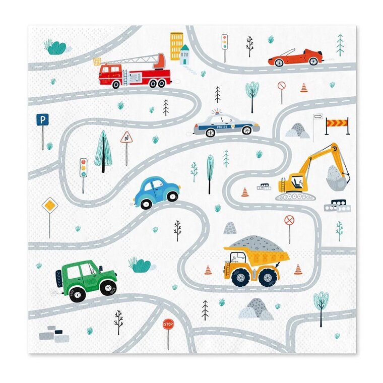 Product Image for Køretøj Servietter 10 stk