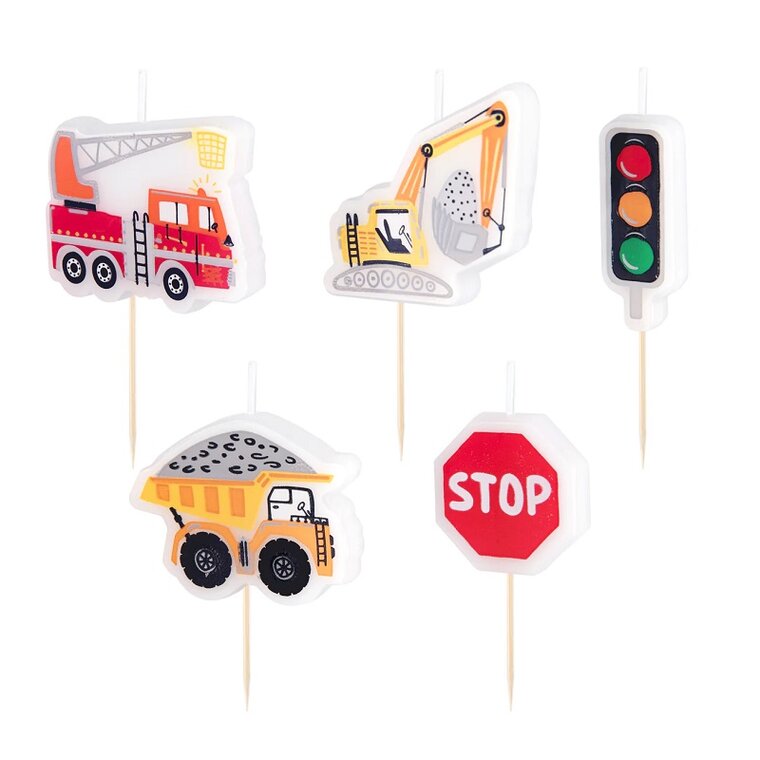 Product Image for Køretøj Kagelys 5 stk