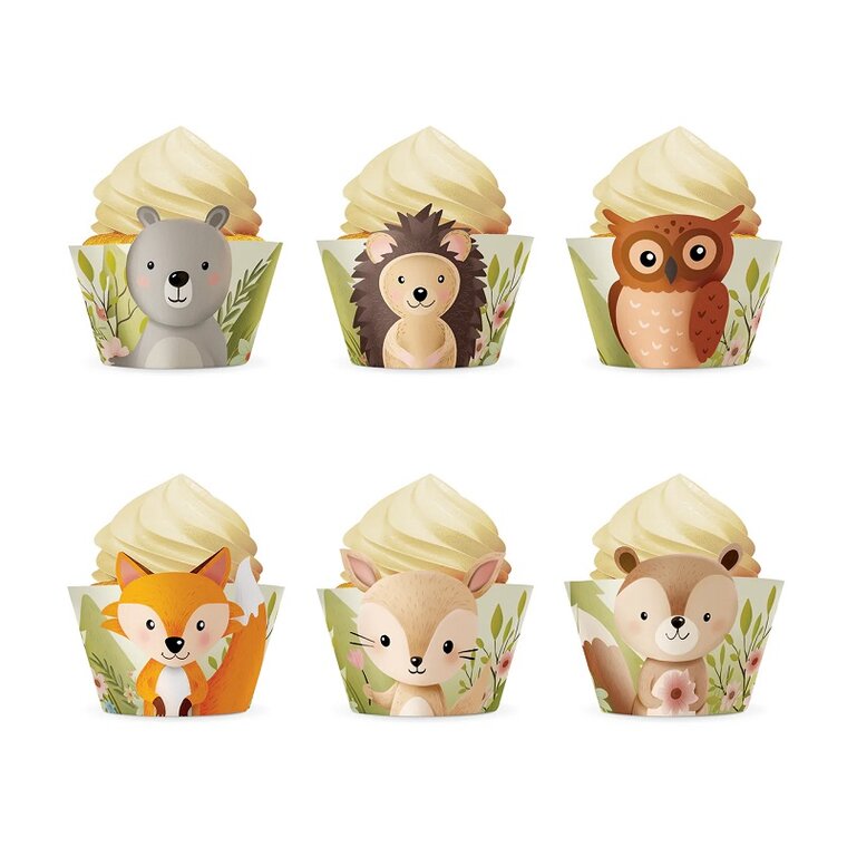 Product Image for Skovvenner - Cupcake wrappers 6 stk