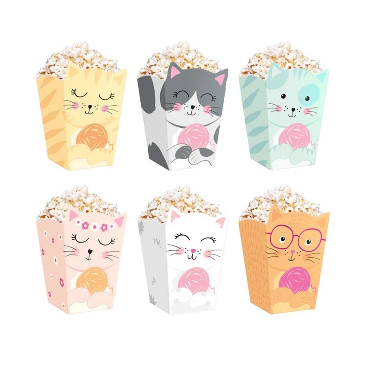 Product Image for Kat Popcornbokse 6 stk