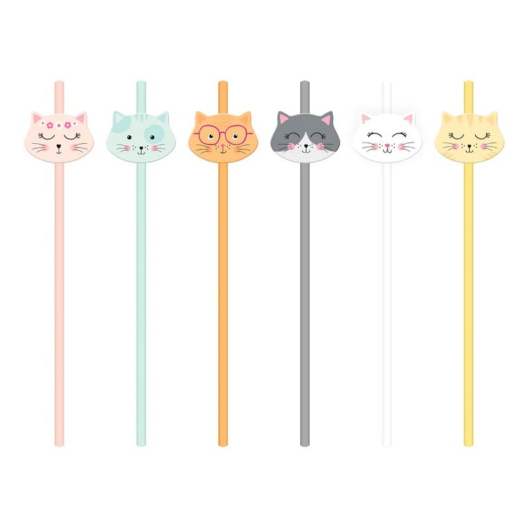 Product Image for Kat Papsugerør 6 stk