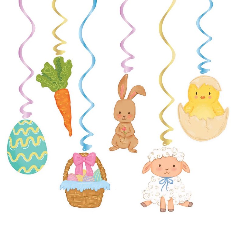Product Image for Hængende påskedekorationer 6 stk