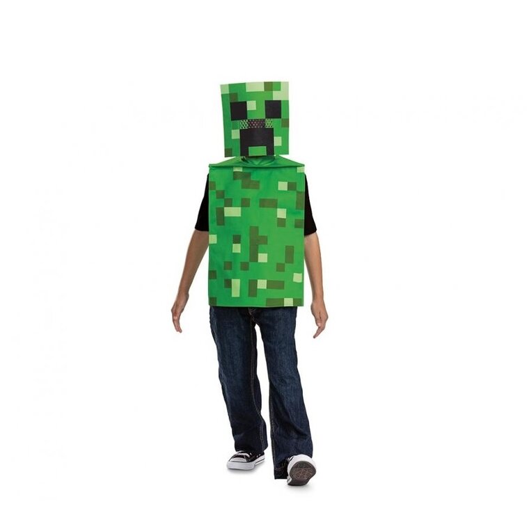 Product Image for Minecraft Creeper Basic Kostume 4-6 år