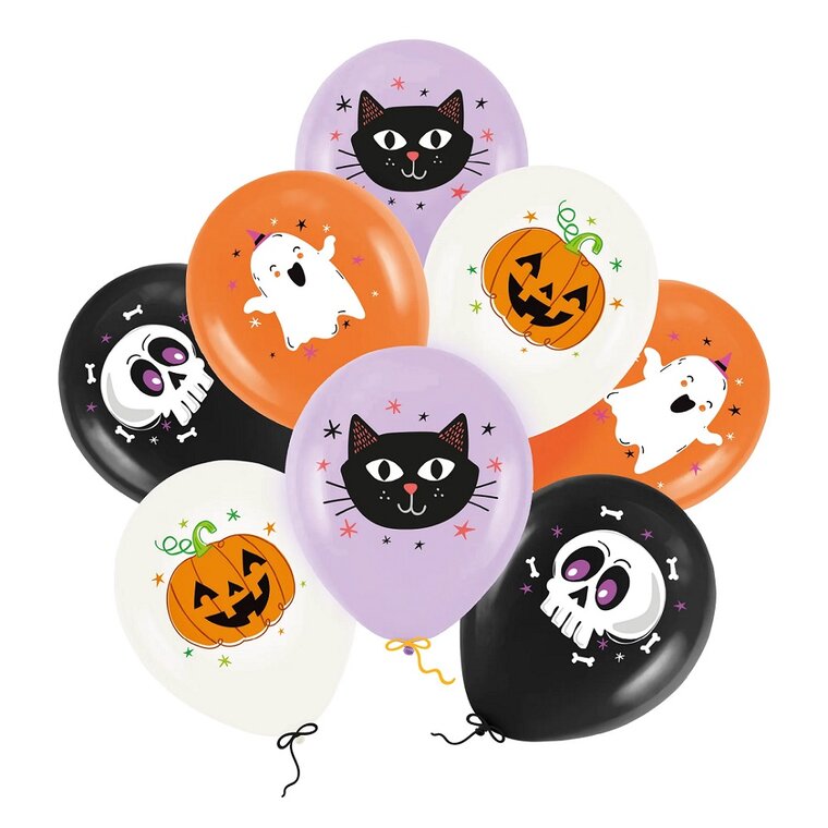 Product Image for Halloweenballoner 8 stk