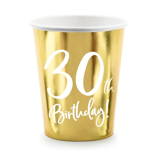 Product Image for Guld 30 år - Papkrus 6 stk