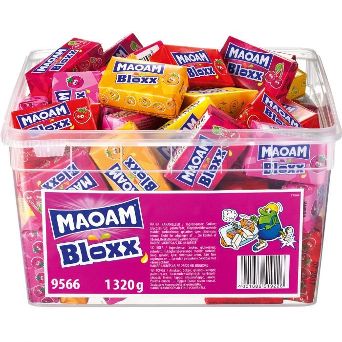 Product Image for Maoam Bloxx Karameller Storpakke 1,32 kg