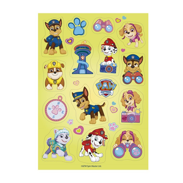Product Image for Paw Patrol Sukkerfrie Kagekorationer 15 stk