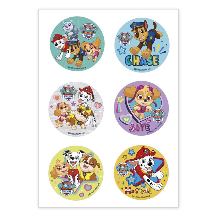 Product Image for Paw Patrol - Muffinsbilleder Sukkerpasta 6 stk