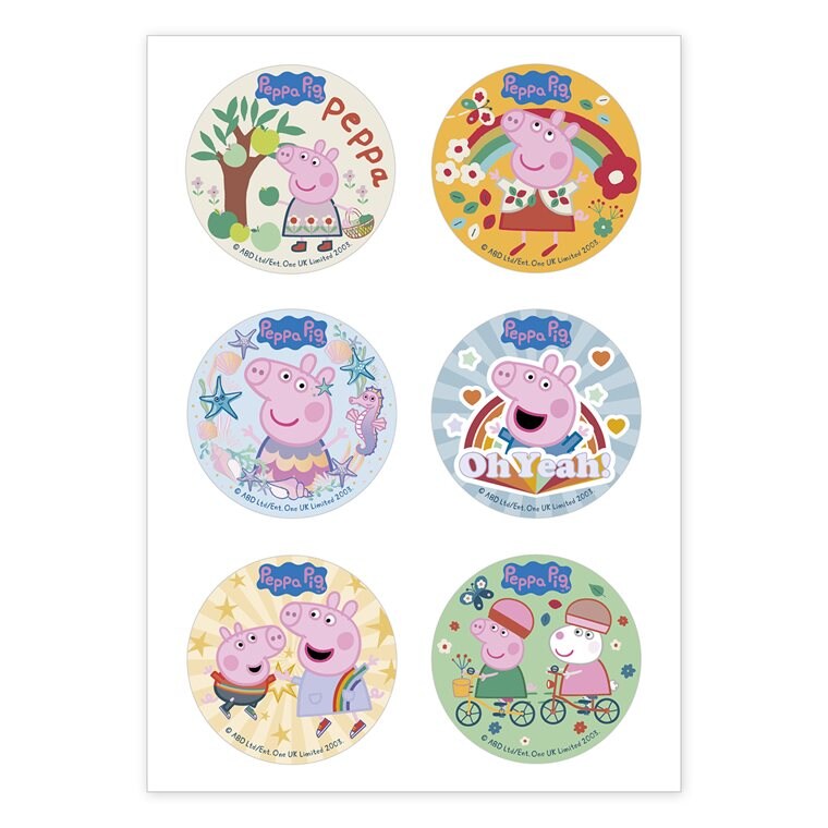 Product Image for Gurli Gris - Muffinsbilleder Sukkerpasta 6 stk