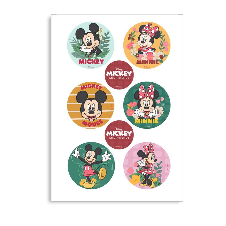 Product Image for Mickey Mouse - Muffinbilleder Sukkerpasta 6 stk