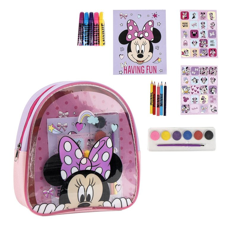 Product Image for Minnie Mouse - Kreativ rygsæk med 15 dele