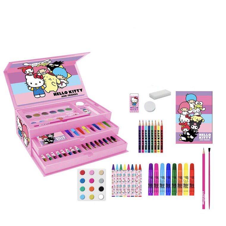 Product Image for Hello Kitty - Tegne- og malesæt