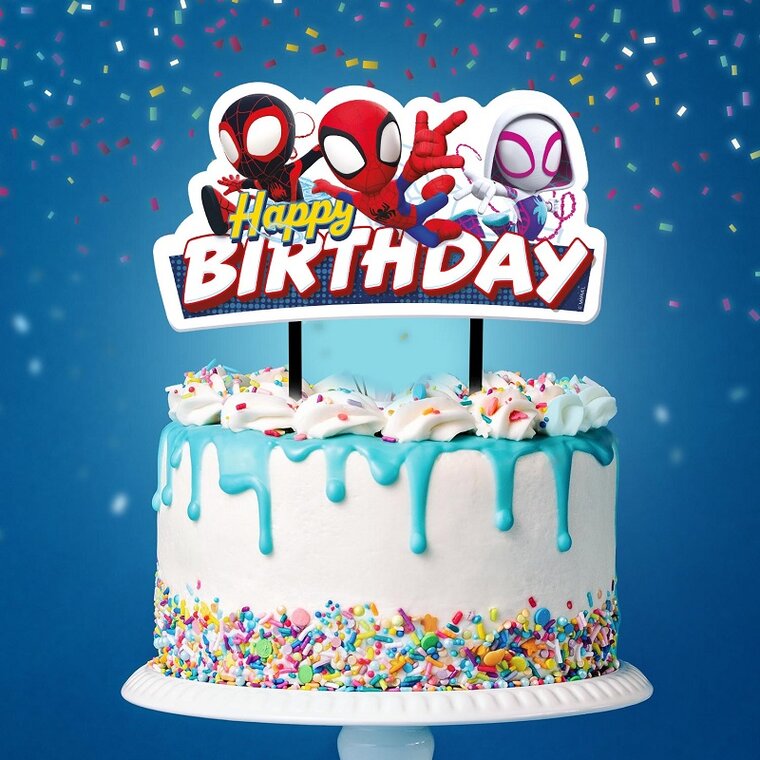 Product Image for Spidey - Cake Topper Happy Birthday