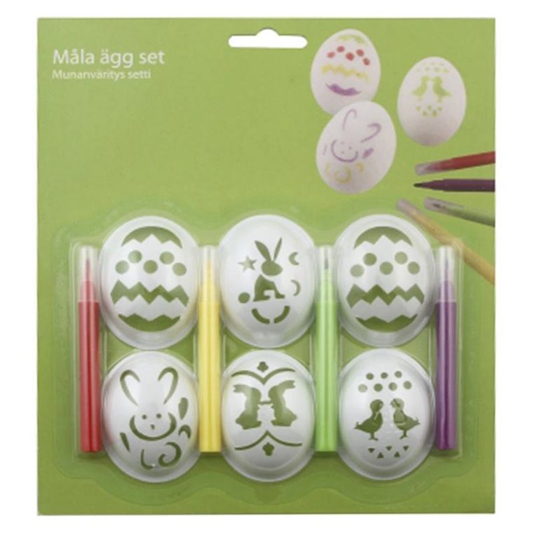 Product Image for Æg malesæt med farveblyanter