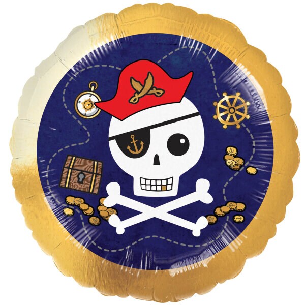 Product Image for Pirates Map - Folieballon 43 cm