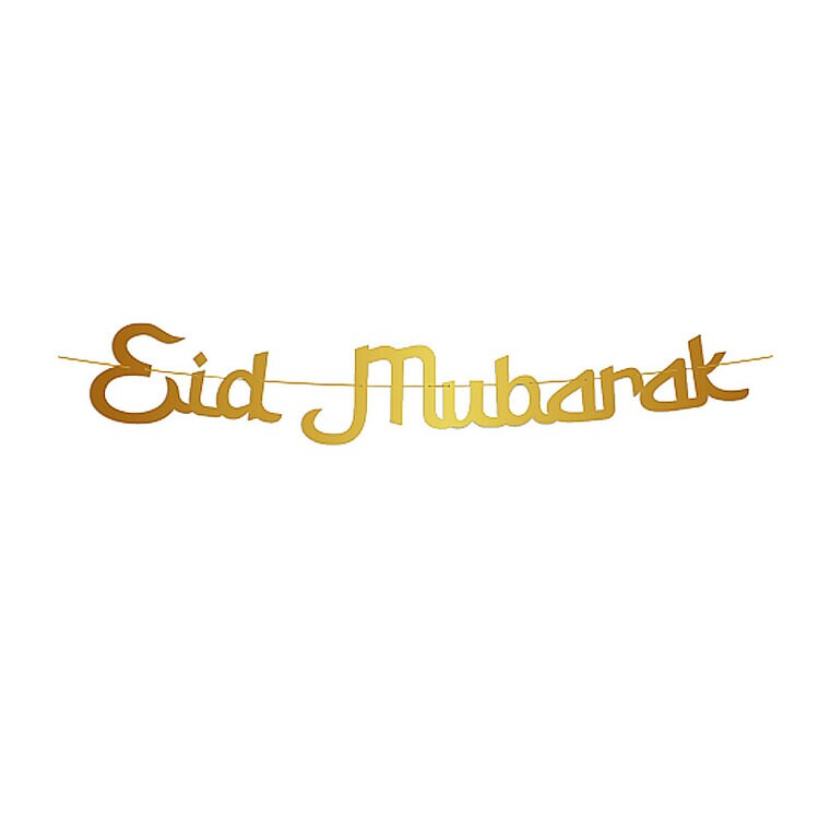 Product Image for Eid Mubarak - Guirlande Guldfolieret 2 meter