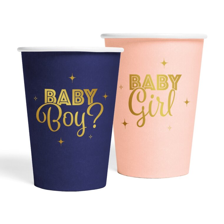 Product Image for Gender Reveal Papkrus 8 stk