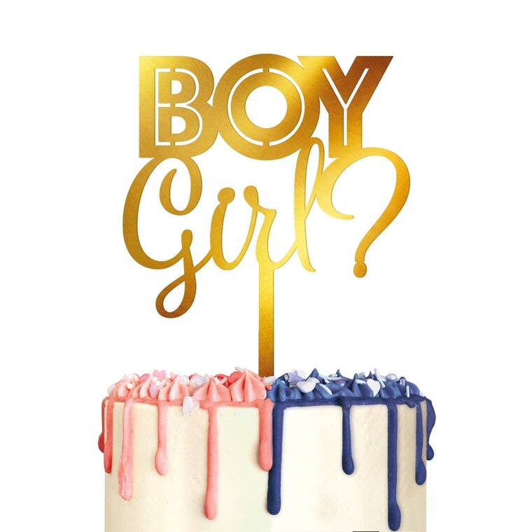 Product Image for Gender Reveal Kagedekoration
