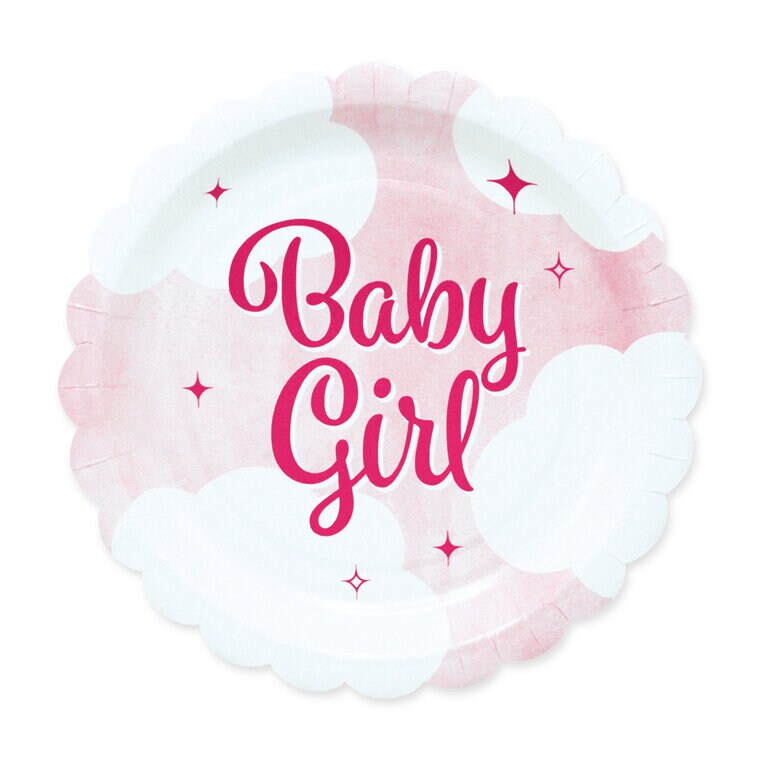 Product Image for Baby Girl Tallerkner 8 stk