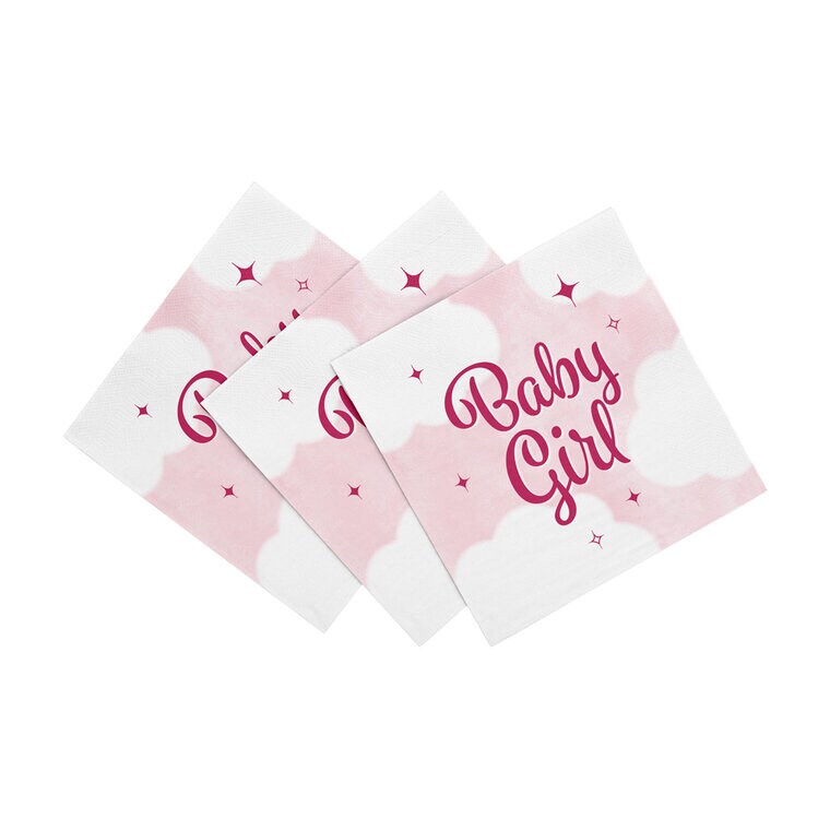 Product Image for Baby Girl Servietter 20 stk