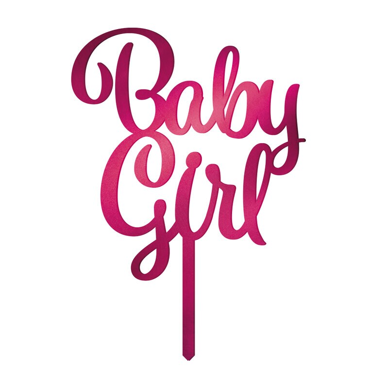 Product Image for Navn: Baby Girl Kagedekoration