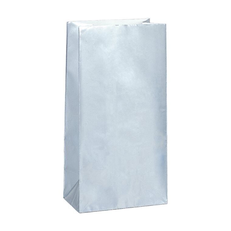 Product Image for Slikposar af papir - Sølvmetallic 10 stk
