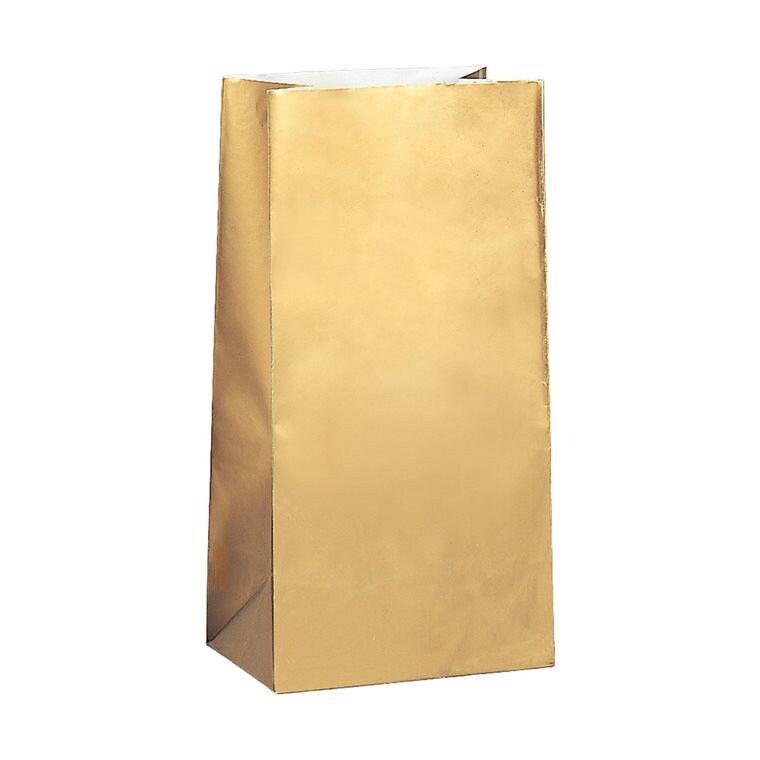 Product Image for Slikposer af papir - Guldmetallic 10 stk