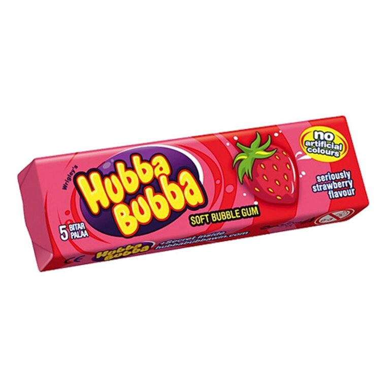 Product Image for Hubba Bubba Jordbær 35 gram