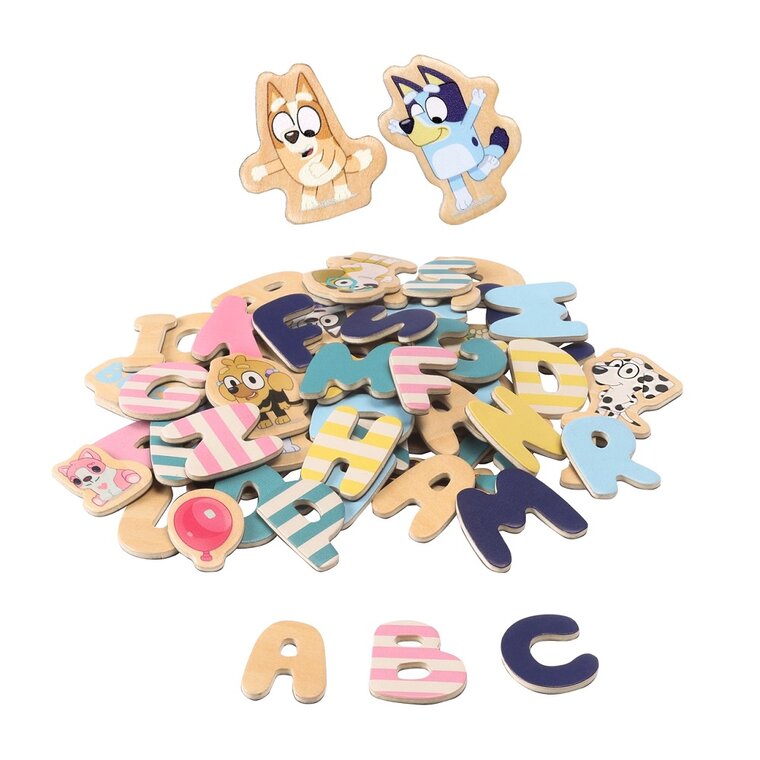 Product Image for Bluey Magnetbogstaver i Træ