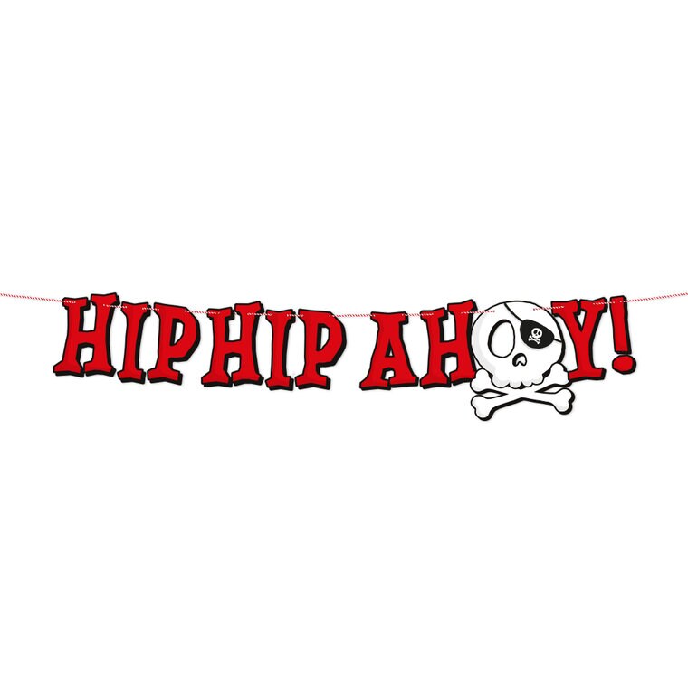 Product Image for Pirat Hip Hip Ahoy Guirlande 2 meter