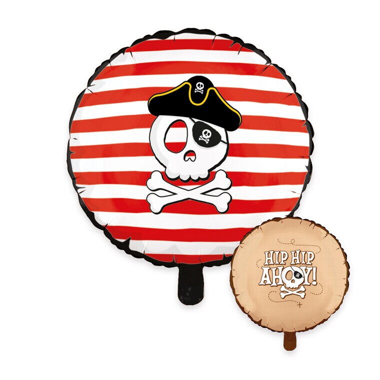 Product Image for Pirate Hip Hip Ahoy Folieballon 46 cm