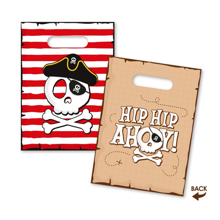 Product Image for Pirat Hip Hip Ahoy Slikposer 6 stk