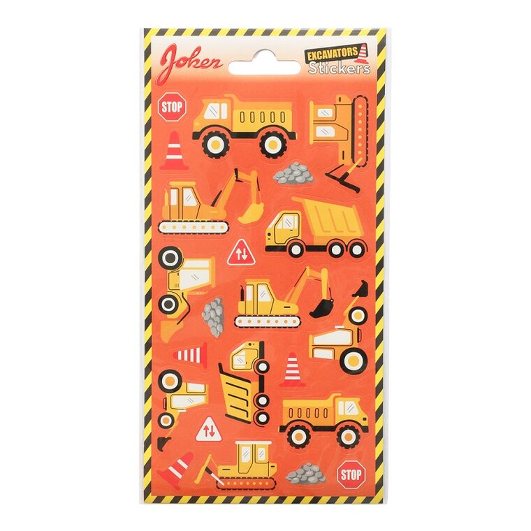 Product Image for Klistermærker Anlægskøretøjer