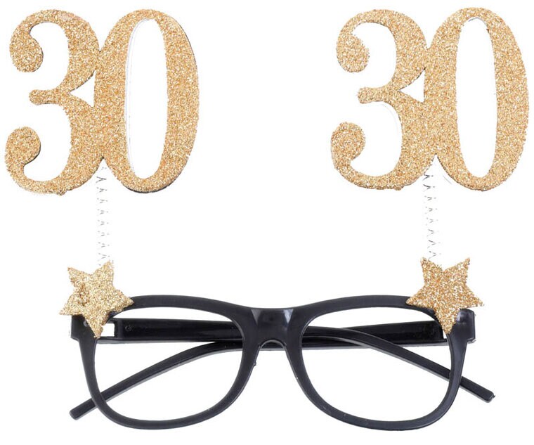 Product Image for Partybriller Guldglitrende 30 år