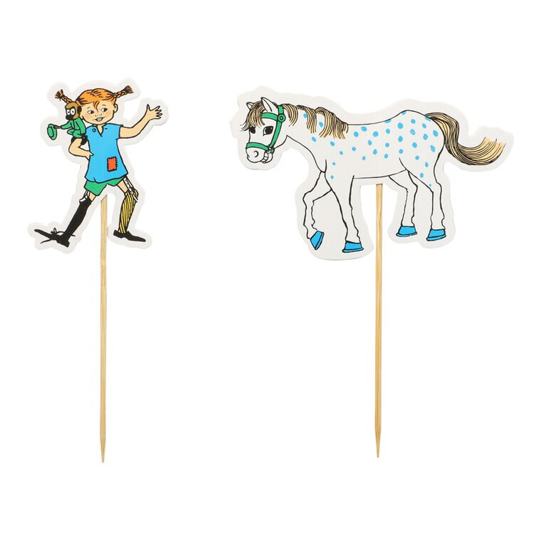 Product Image for Pippi Langstrømpe - Cake Toppers 10 stk