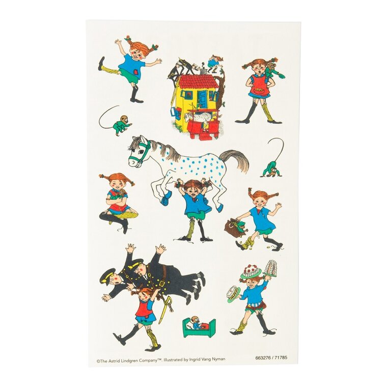 Product Image for Pippi Langstrømpe - Tatoveringer 11 stk