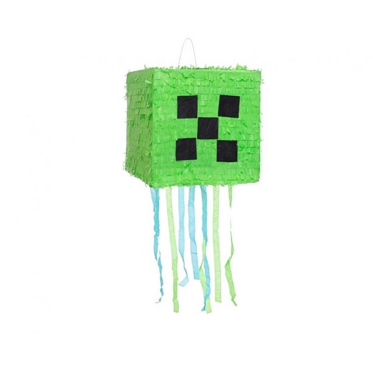 Product Image for Pinata - Grøn Pixel 28 cm