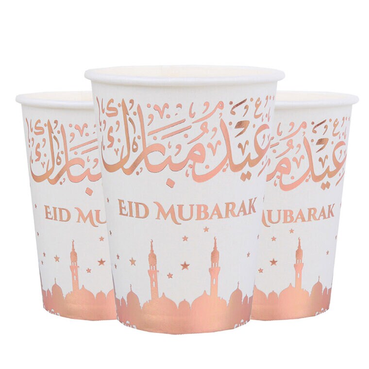 Product Image for Eid Mubarak - Papkrus Rosaguld 10 stk