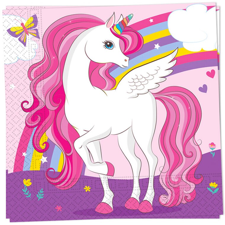 Product Image for Unicorn Rainbow - Servietter 20 stk