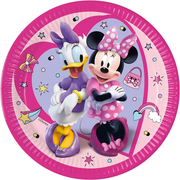Product Image for Minnie Mouse - Tallerkener 8 stk