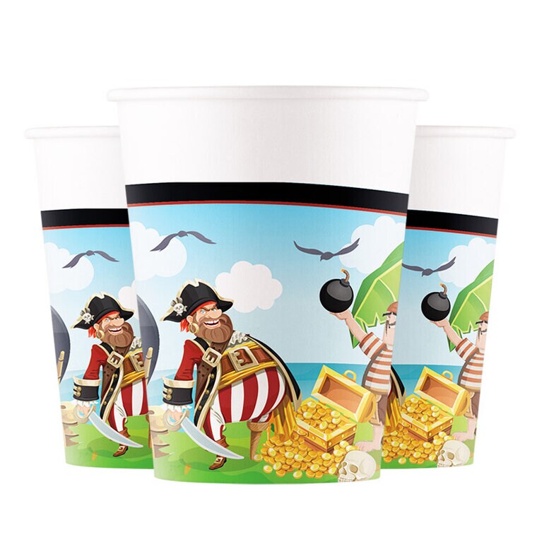 Product Image for Pirates Island - Papkrus 8 stk