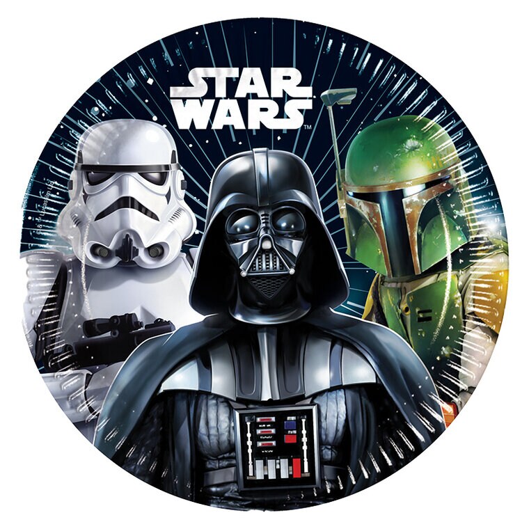 Product Image for Star Wars Galaxy - Paptallerkener 8 stk (20 cm)