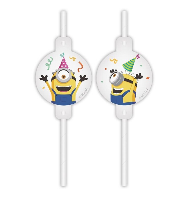 Product Image for Minions - Papsugerør 4 stk