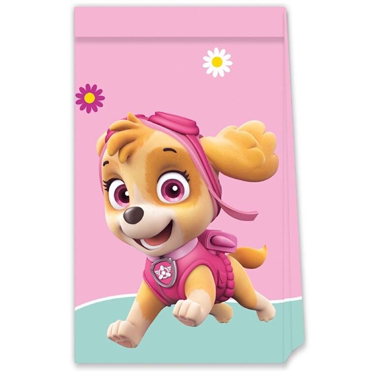 Product Image for Paw Patrol Skye - Slikposer af papir 4 stk