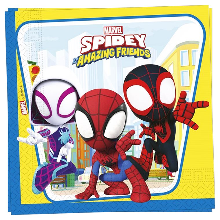 Product Image for Spidey And His Amazing Friends - Servietter 20 stk