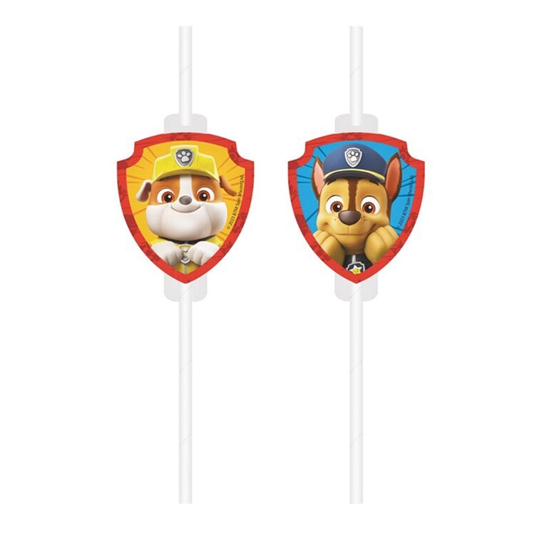 Product Image for Paw Patrol - Papsugerør 4 stk