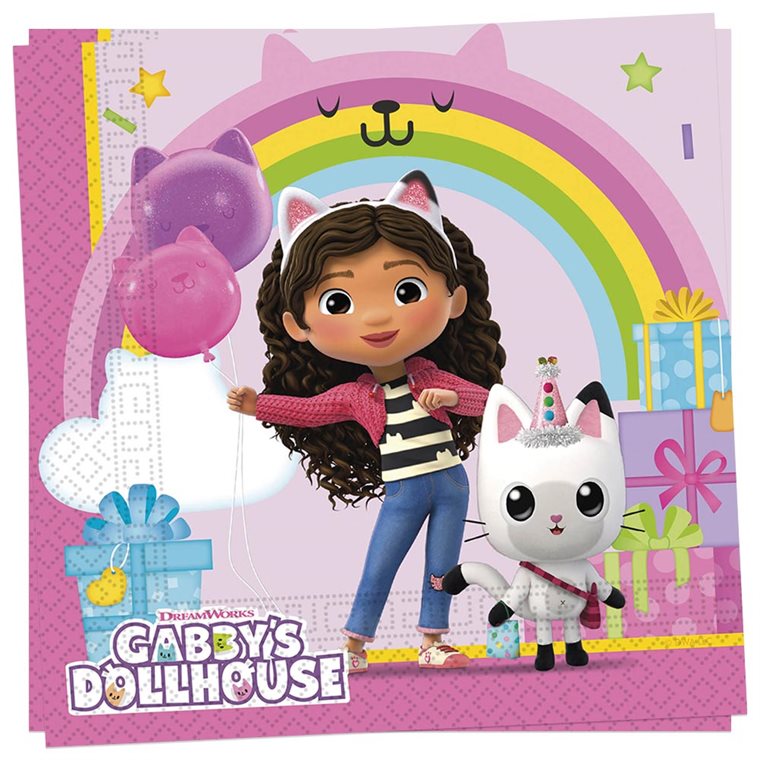 Product Image for Gabby's Dollhouse - Servietter 20 stk