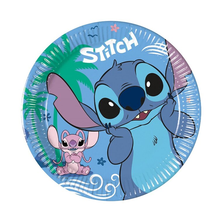 Product Image for Lilo & Stitch - Paptallerkener 8 stk (20 cm)